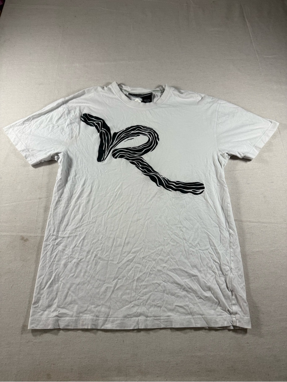 Y2K Rocawear Graphic Shirt R Logo Big Design Jay-z Shirt Size L